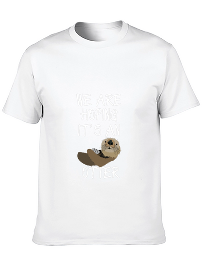 Otter Graphic Tee - Hoping Its An Otter