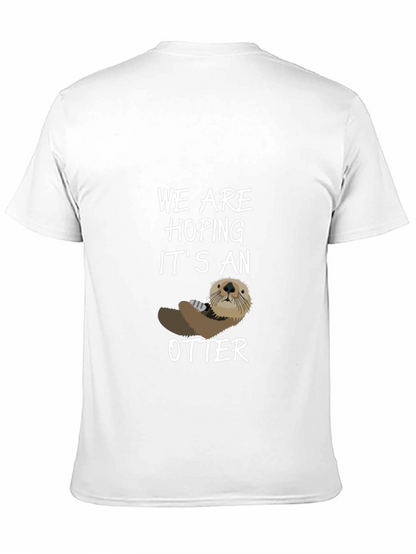 Otter Graphic Tee - Hoping Its An Otter