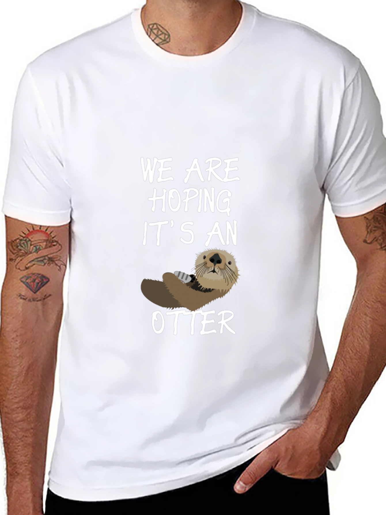 Otter Graphic Tee - Hoping Its An Otter