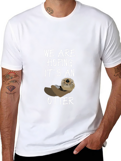 Otter Graphic Tee - Hoping Its An Otter