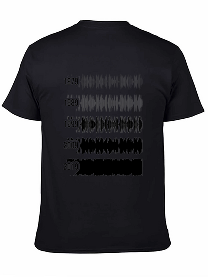 Decade Wave T-Shirt - Black Tee