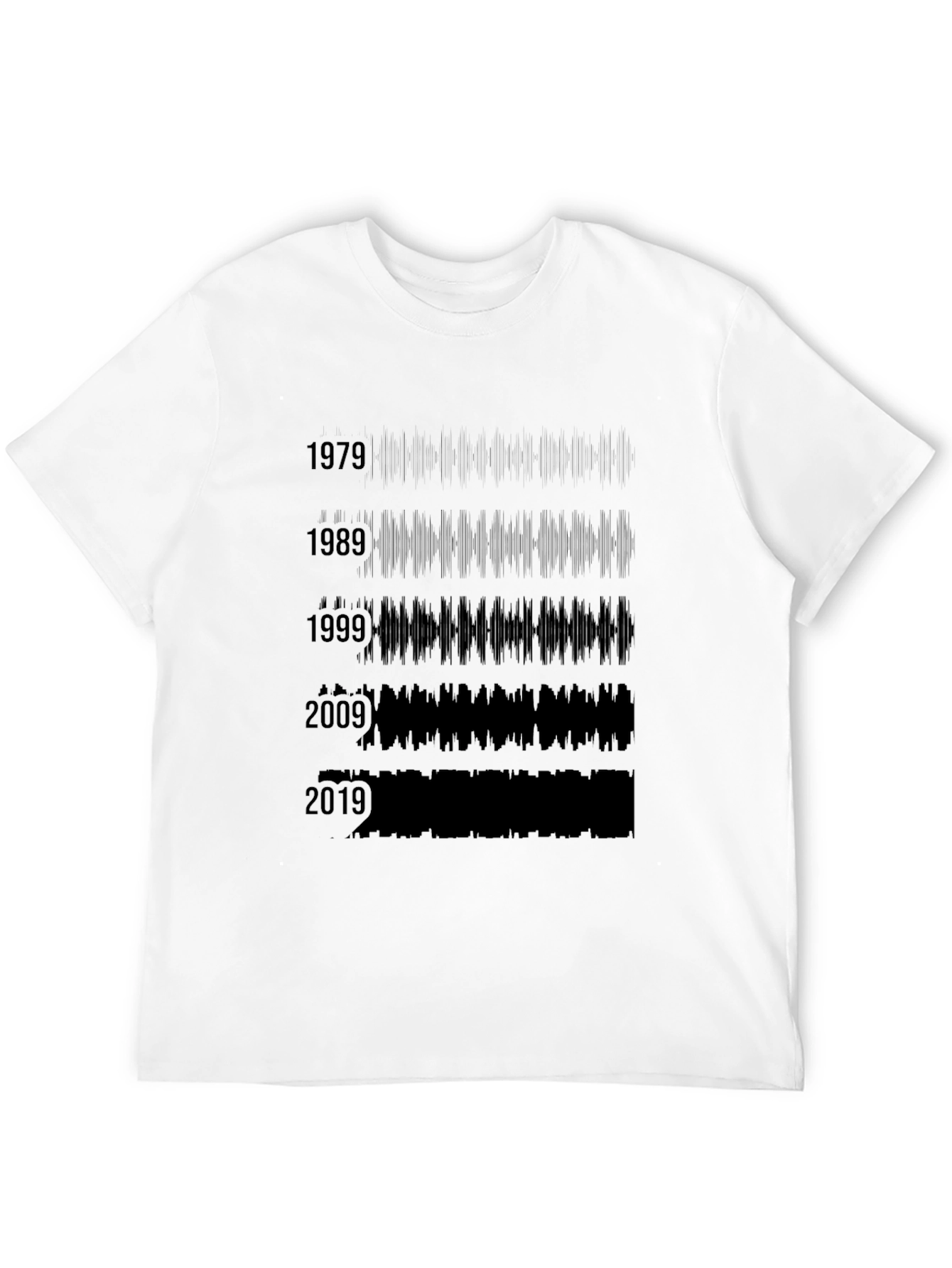 Decade Wave T-Shirt - Black Tee