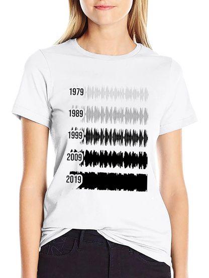 Decade Wave T-Shirt - Black Tee