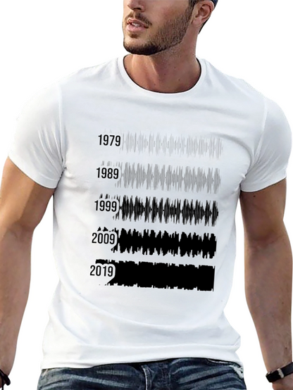 Decade Wave T-Shirt - Black Tee