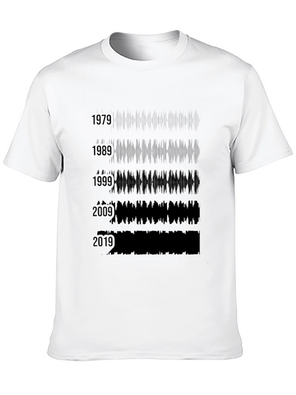 Decade Wave T-Shirt - Black Tee