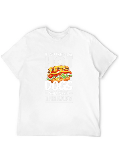 Hot Dog Lover Therapy Tee