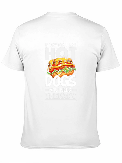 Hot Dog Lover Therapy Tee