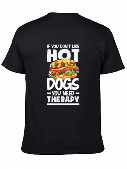 Hot Dog Lover Therapy Tee