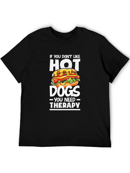 Hot Dog Lover Therapy Tee