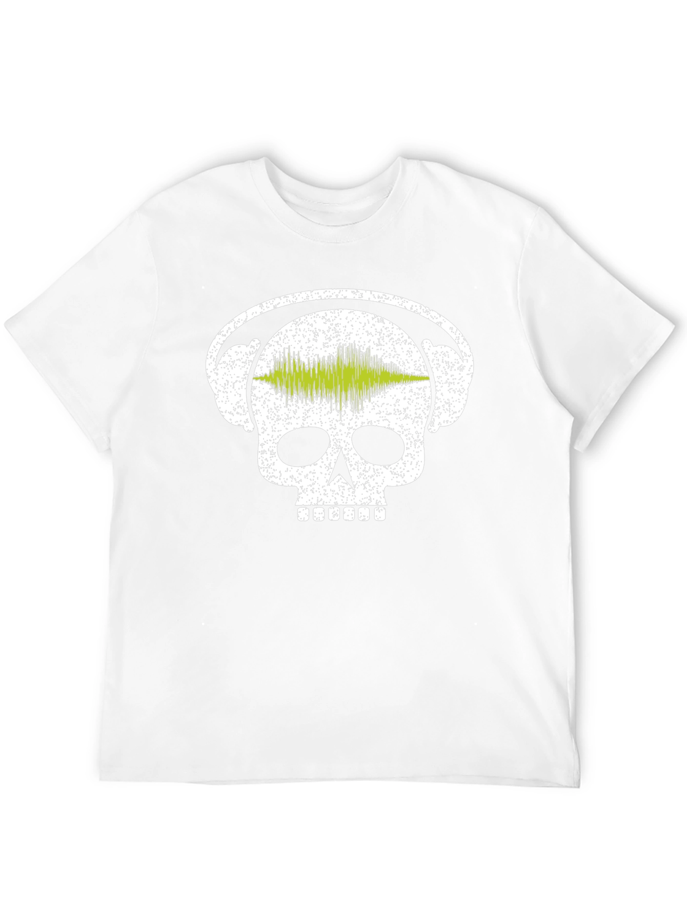 Skull DJ Headphone T-Shirt - Music Lover Tee