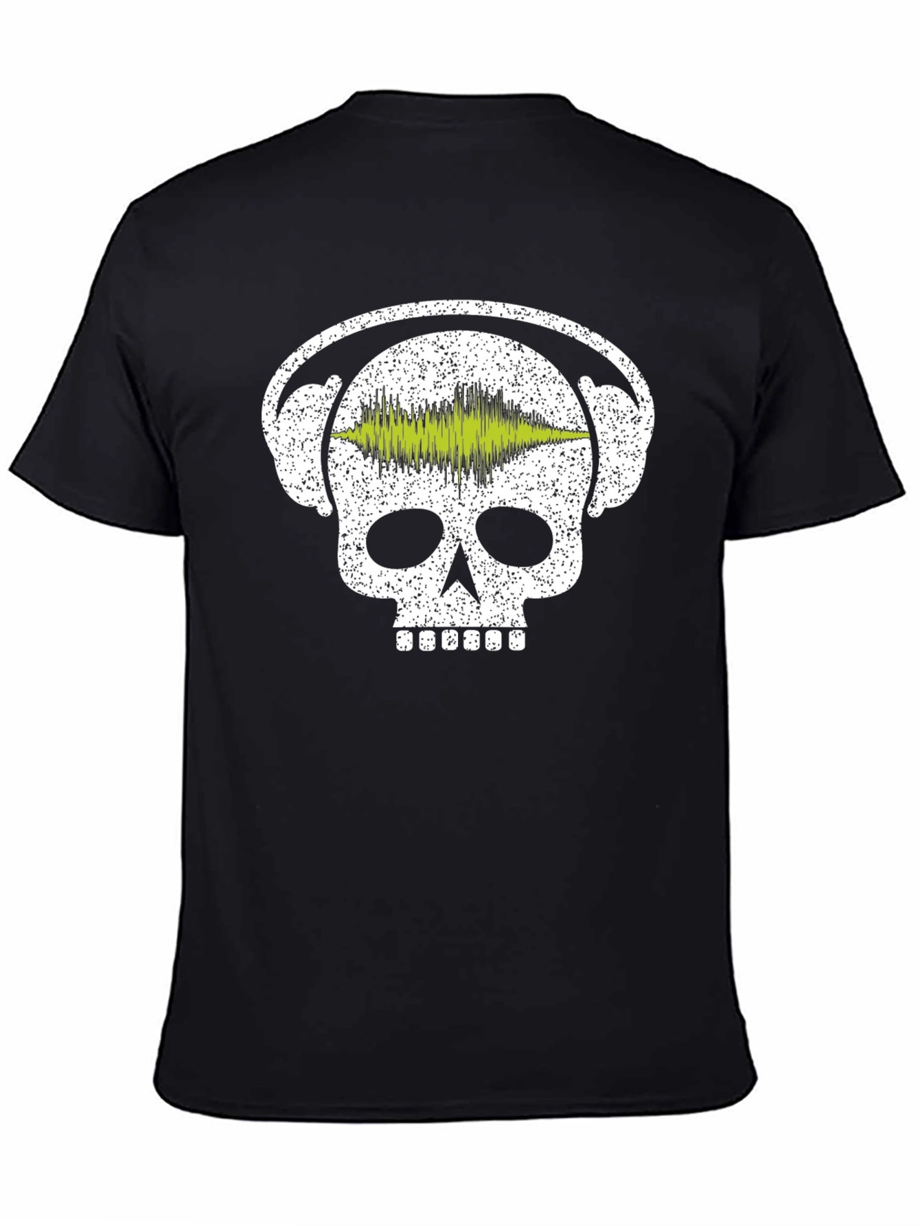 Skull DJ Headphone T-Shirt - Music Lover Tee