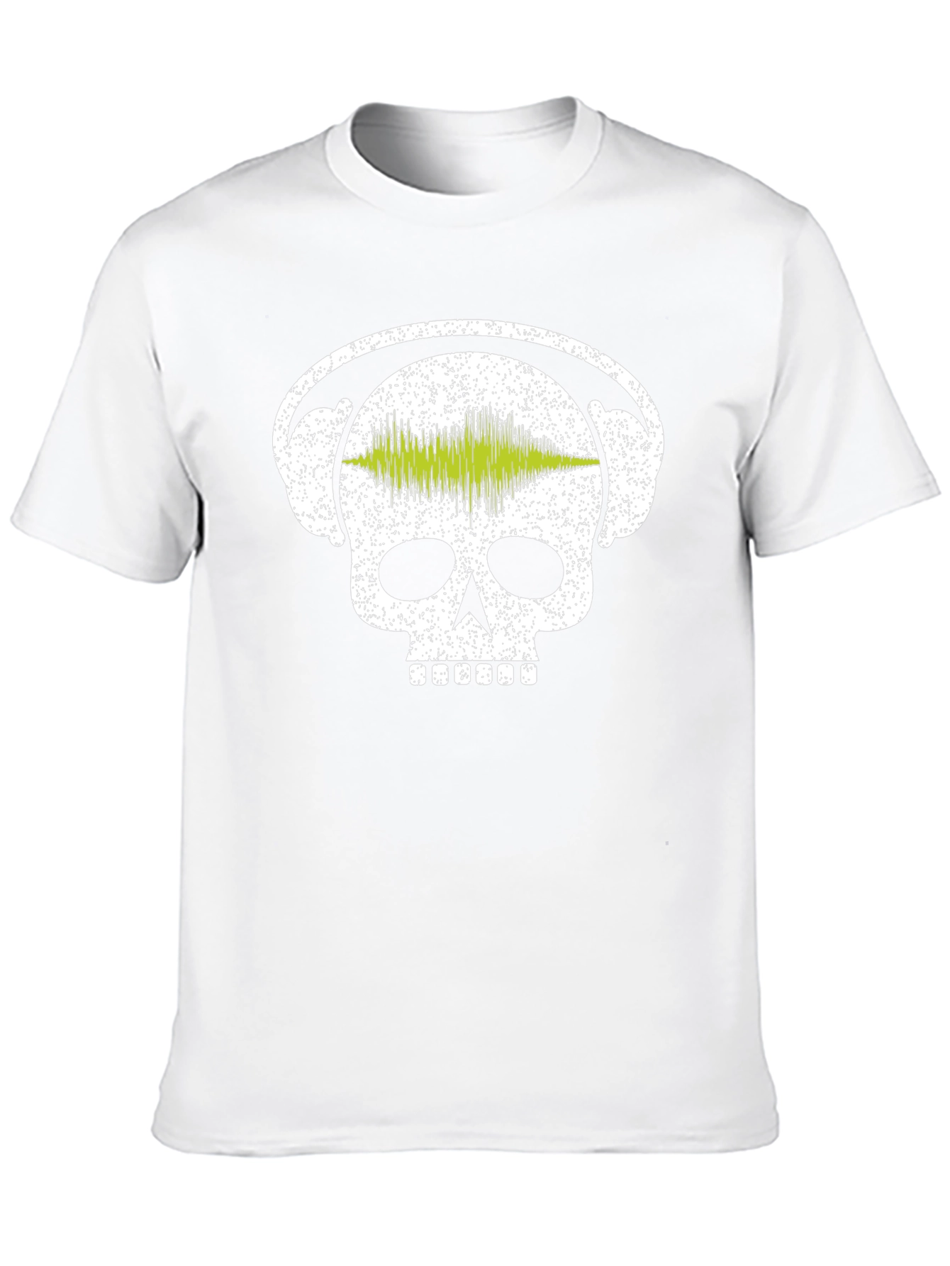 Skull DJ Headphone T-Shirt - Music Lover Tee
