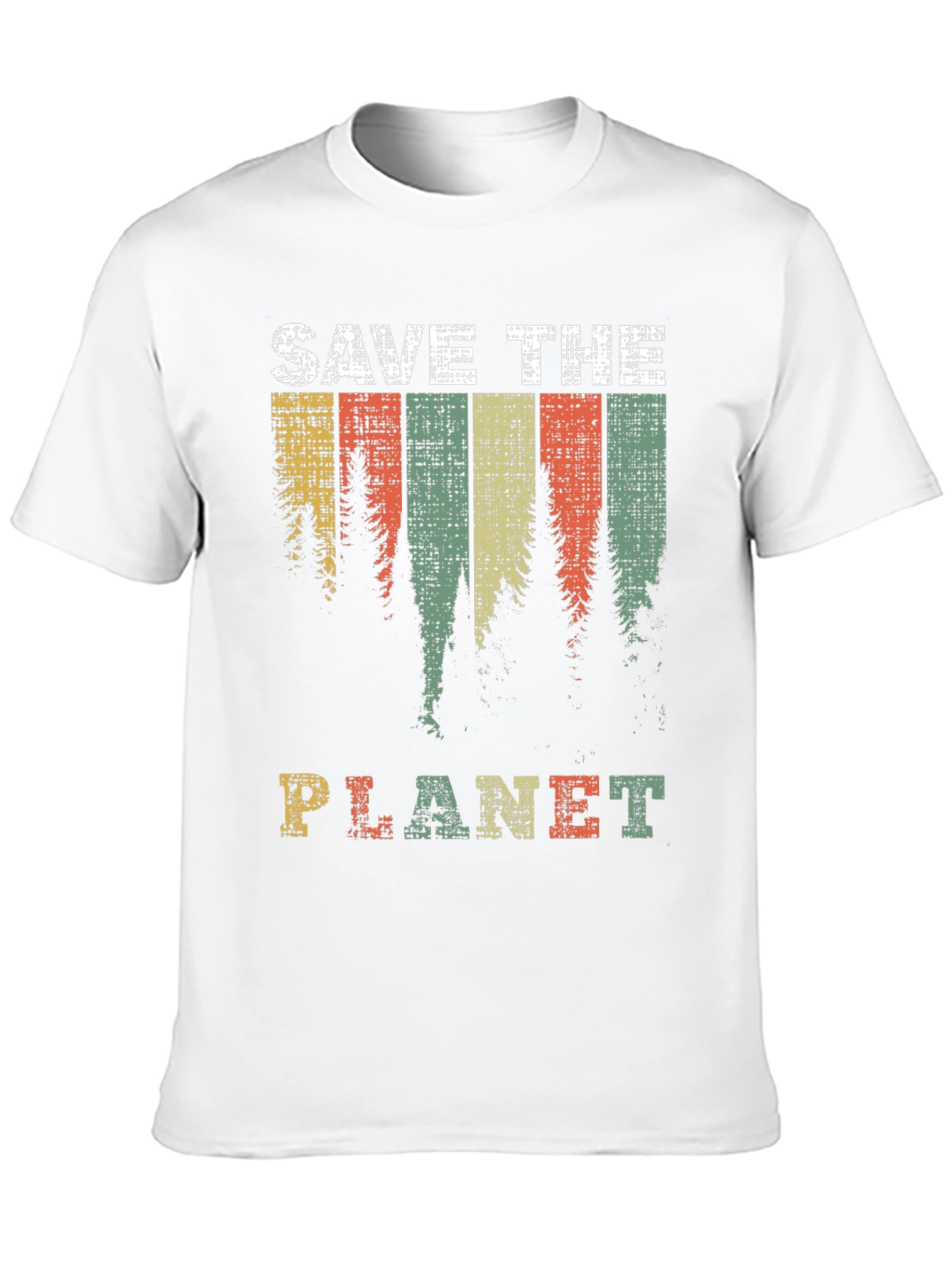Save The Planet Retro Graphic T-Shirt