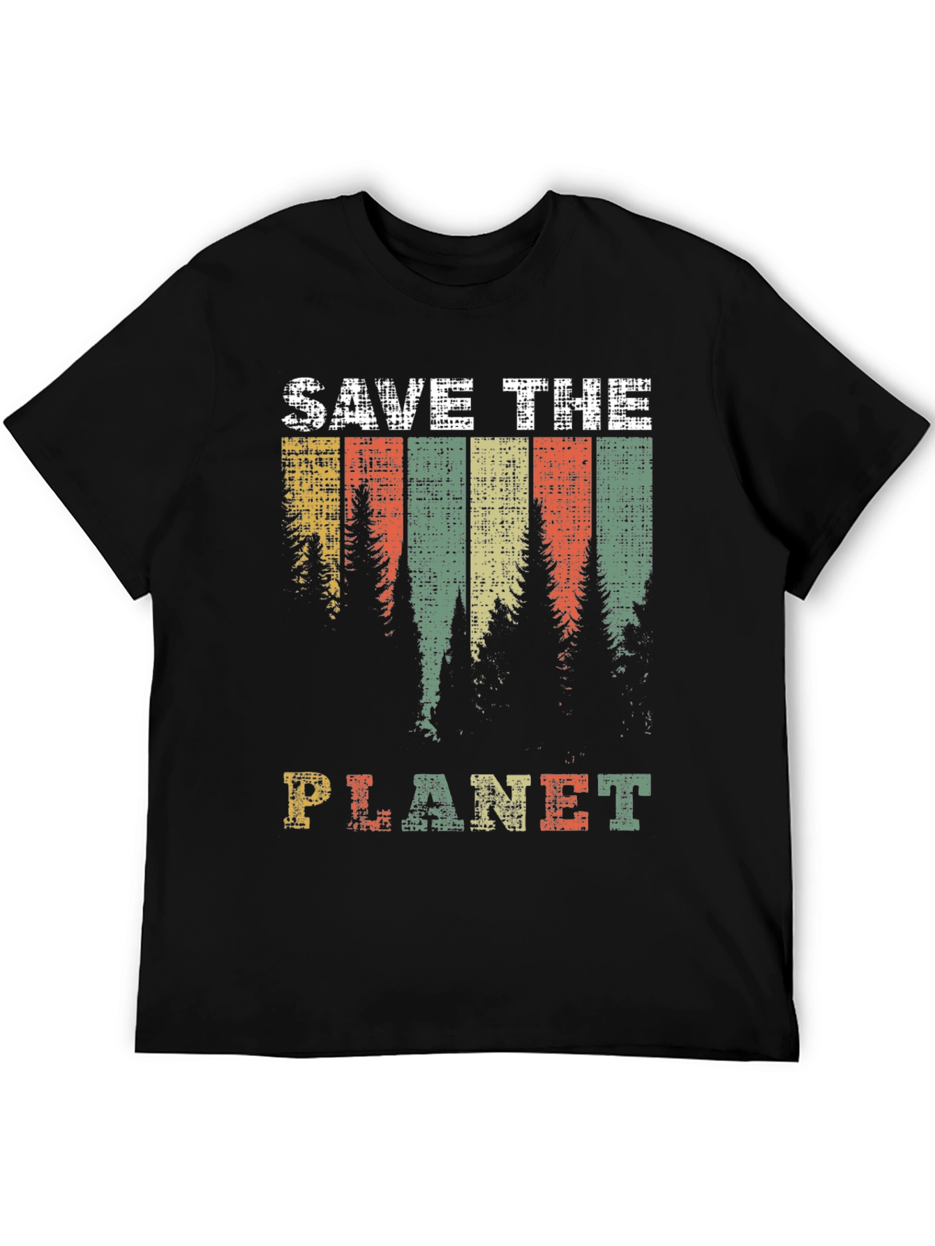 Save The Planet Retro Graphic T-Shirt