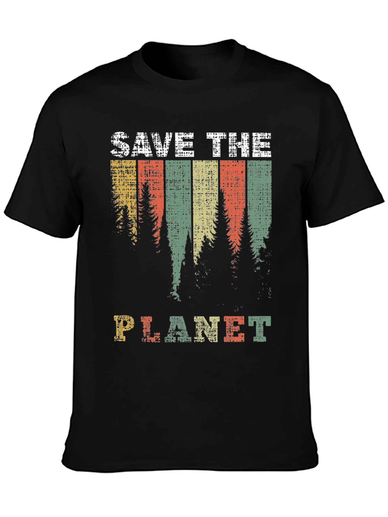 Save The Planet Retro Graphic T-Shirt