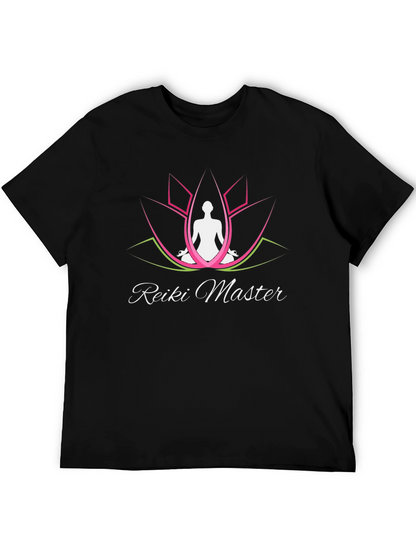 Reiki Master Lotus T-Shirt Meditation Zen Design