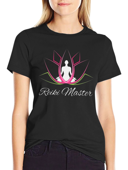 Reiki Master Lotus T-Shirt Meditation Zen Design