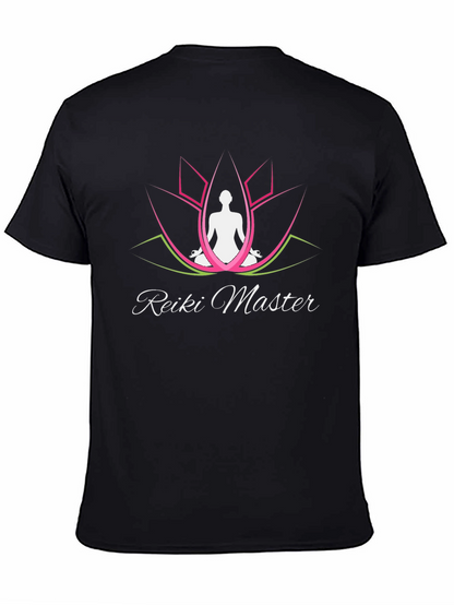 Reiki Master Lotus T-Shirt Meditation Zen Design