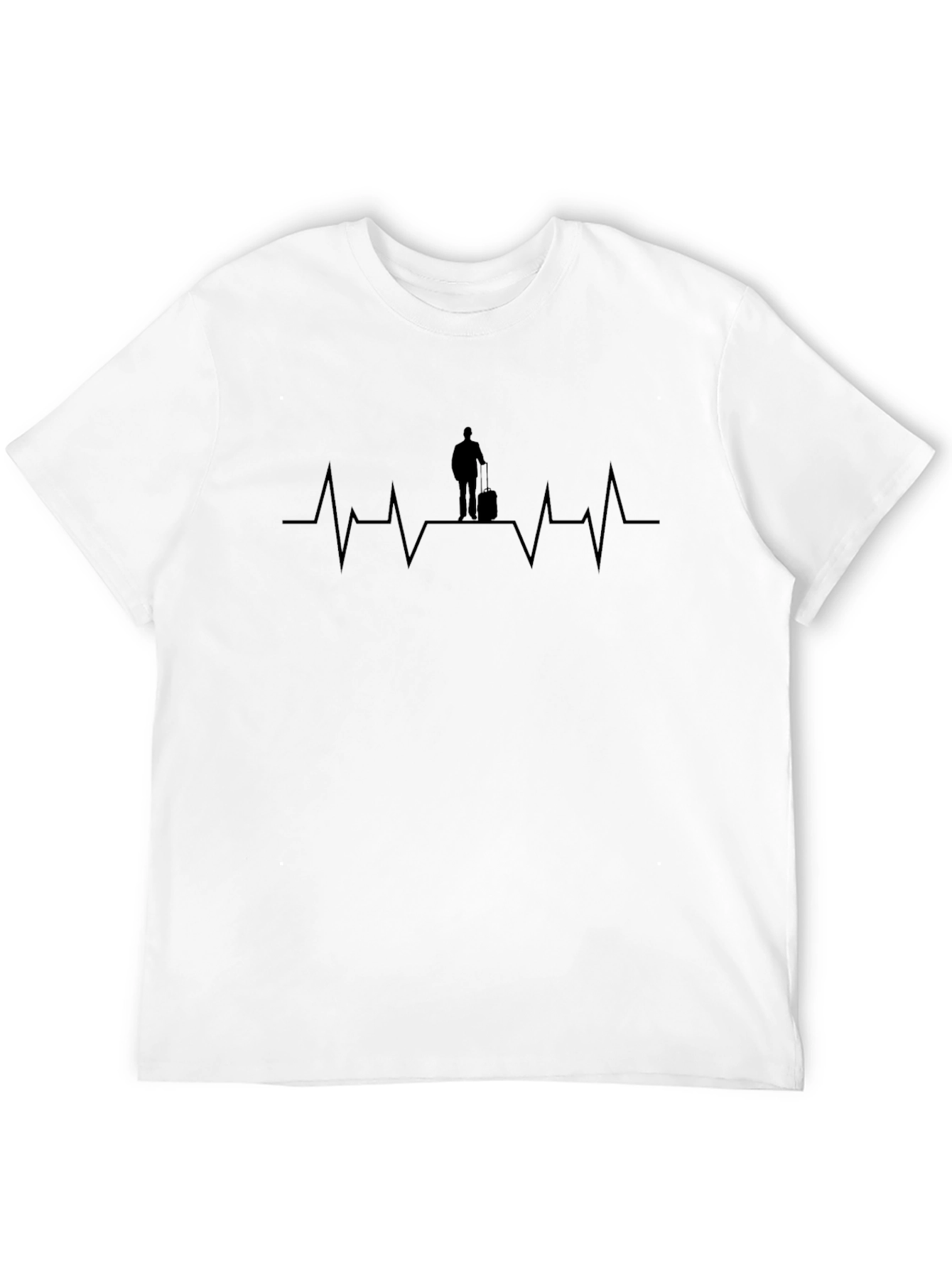 Travel Heartbeat T-Shirt - Stylish Traveler Tee