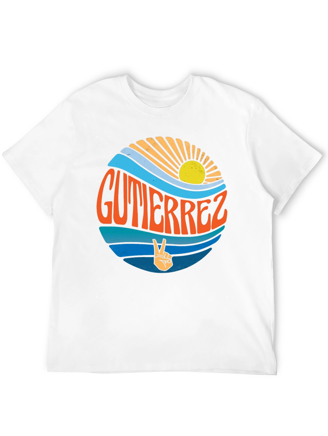 Gutierrez Retro Sunset T-Shirt
