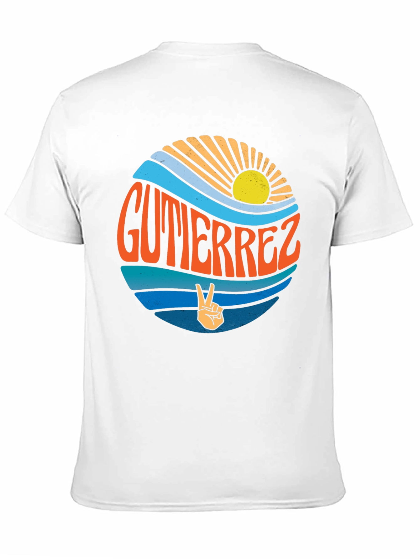 Gutierrez Retro Sunset T-Shirt