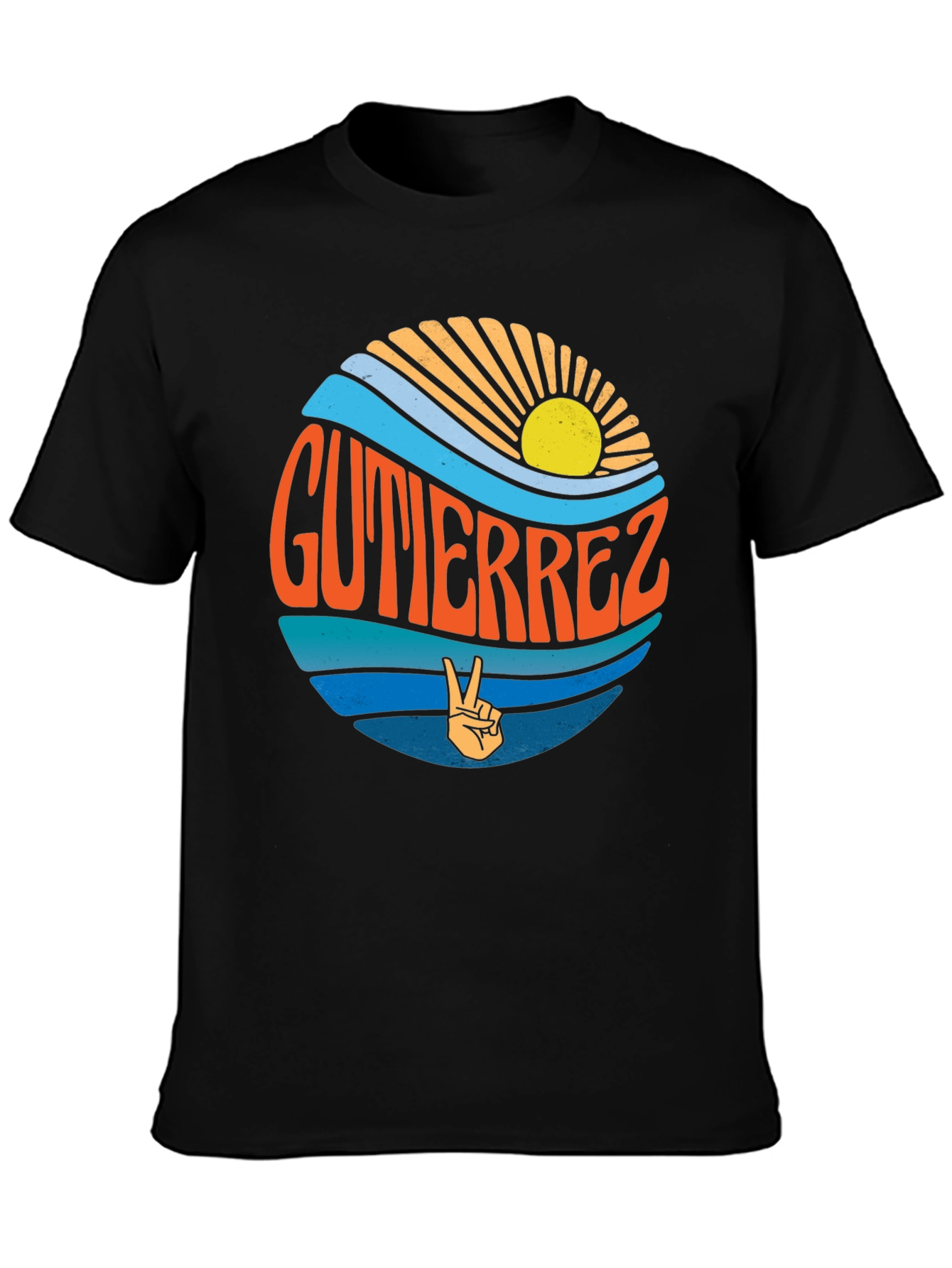 Gutierrez Retro Sunset T-Shirt