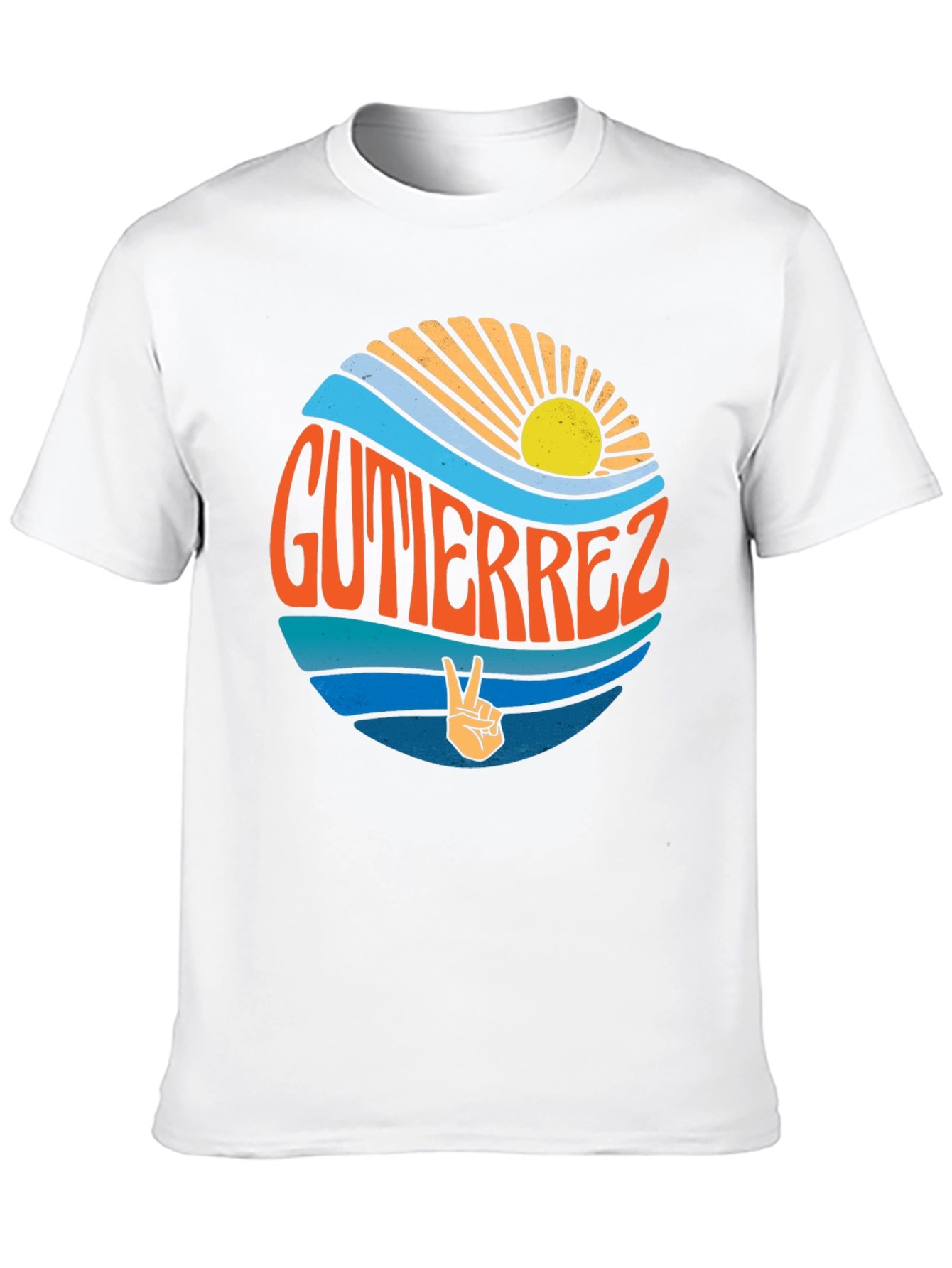 Gutierrez Retro Sunset T-Shirt