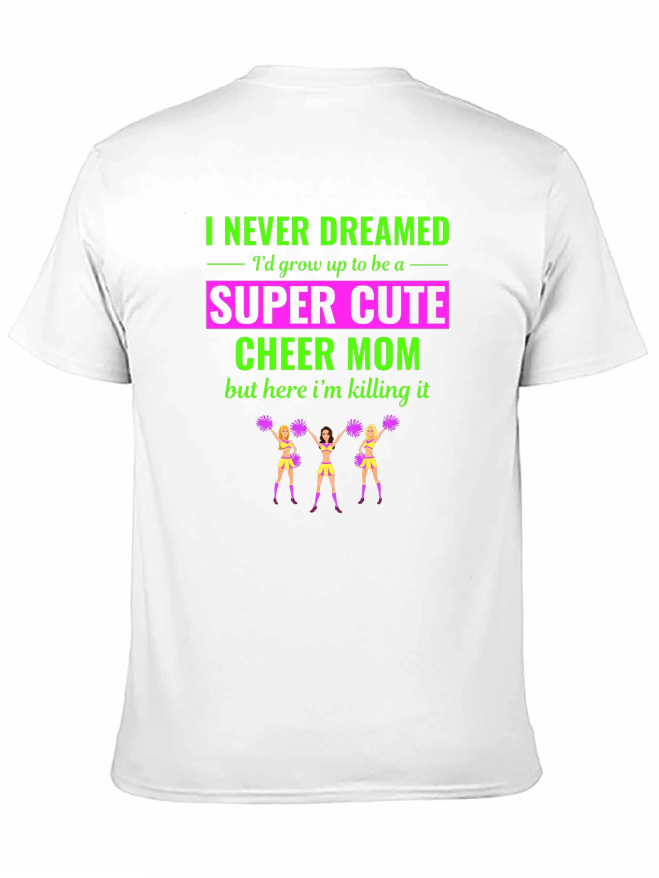 Super Cute Cheer Mom T-Shirt