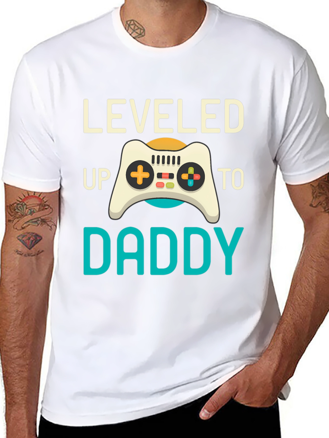 Leveled Up to Daddy T-Shirt