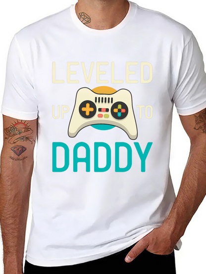 Leveled Up to Daddy T-Shirt