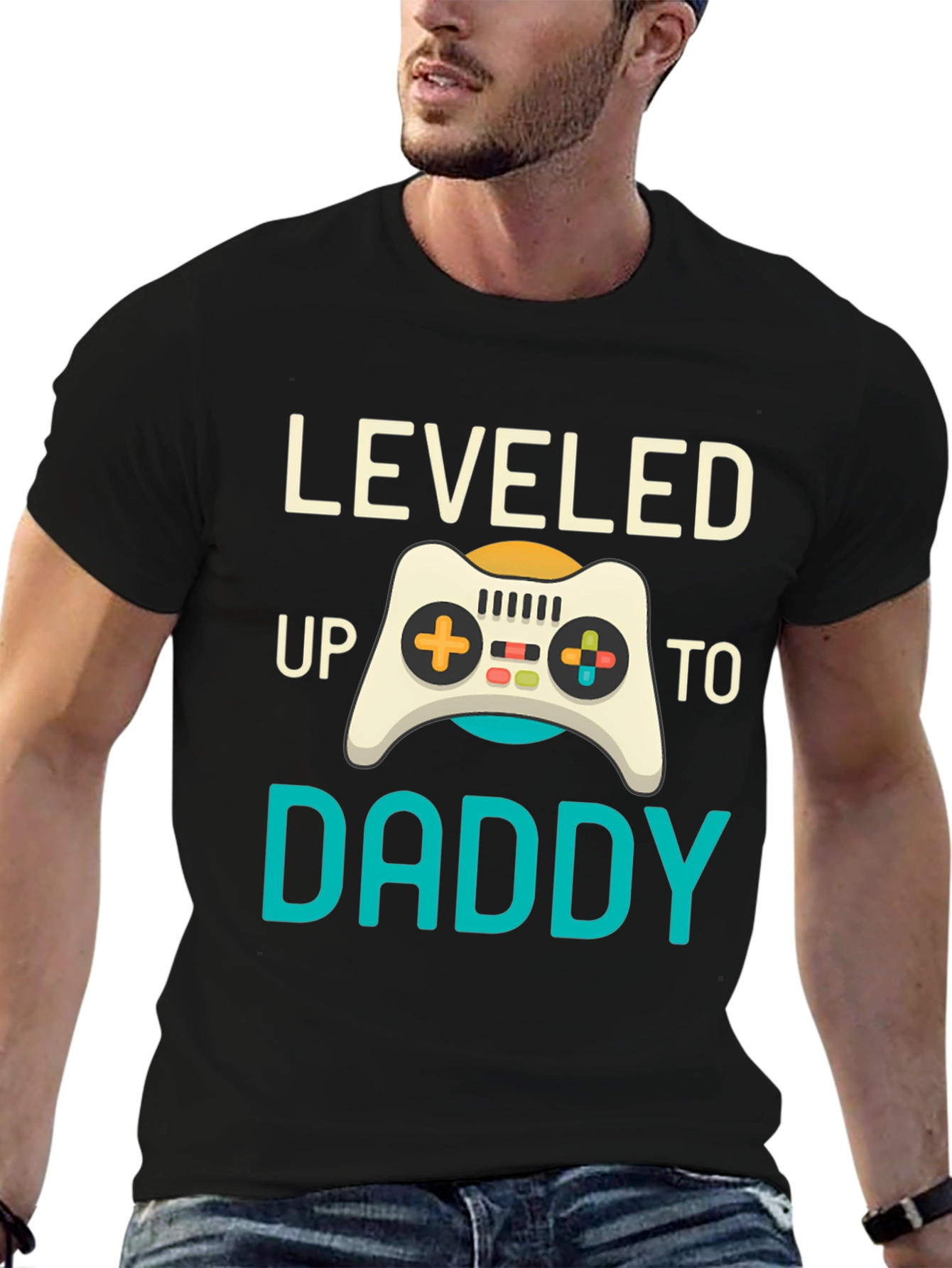 Leveled Up to Daddy T-Shirt