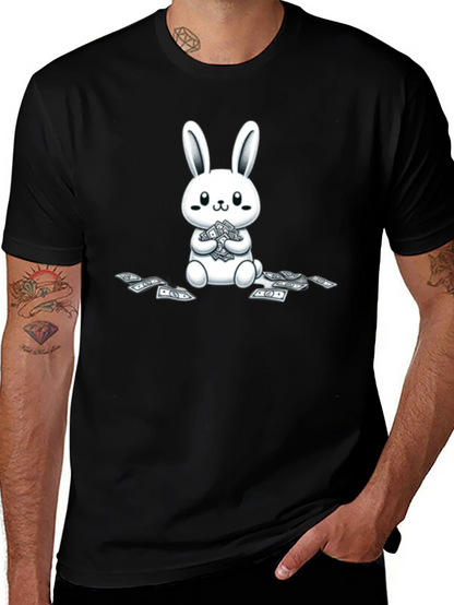 Bunny Money T-Shirt - Cute & Playful Design