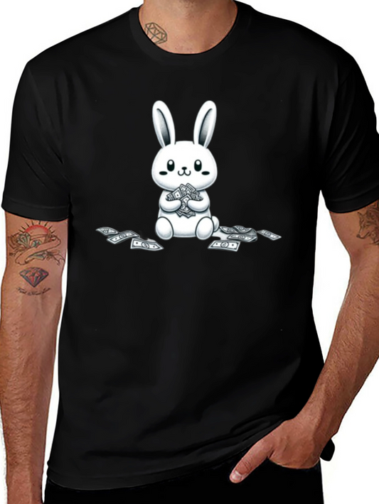 Bunny Money T-Shirt - Cute & Playful Design