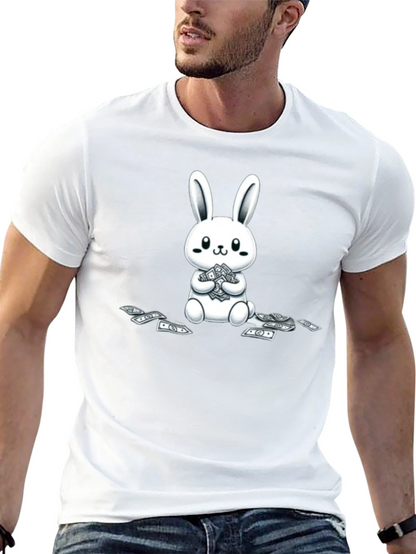 Bunny Money T-Shirt - Cute & Playful Design