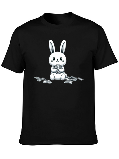 Bunny Money T-Shirt - Cute & Playful Design
