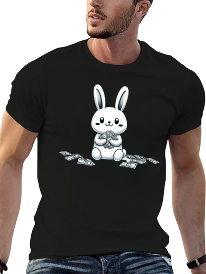 Bunny Money T-Shirt - Cute & Playful Design