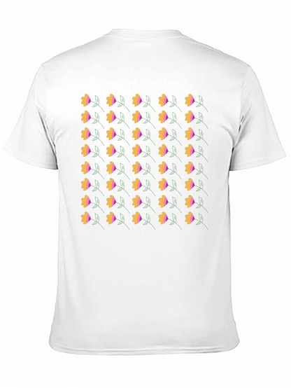 Floral Pattern T-Shirt