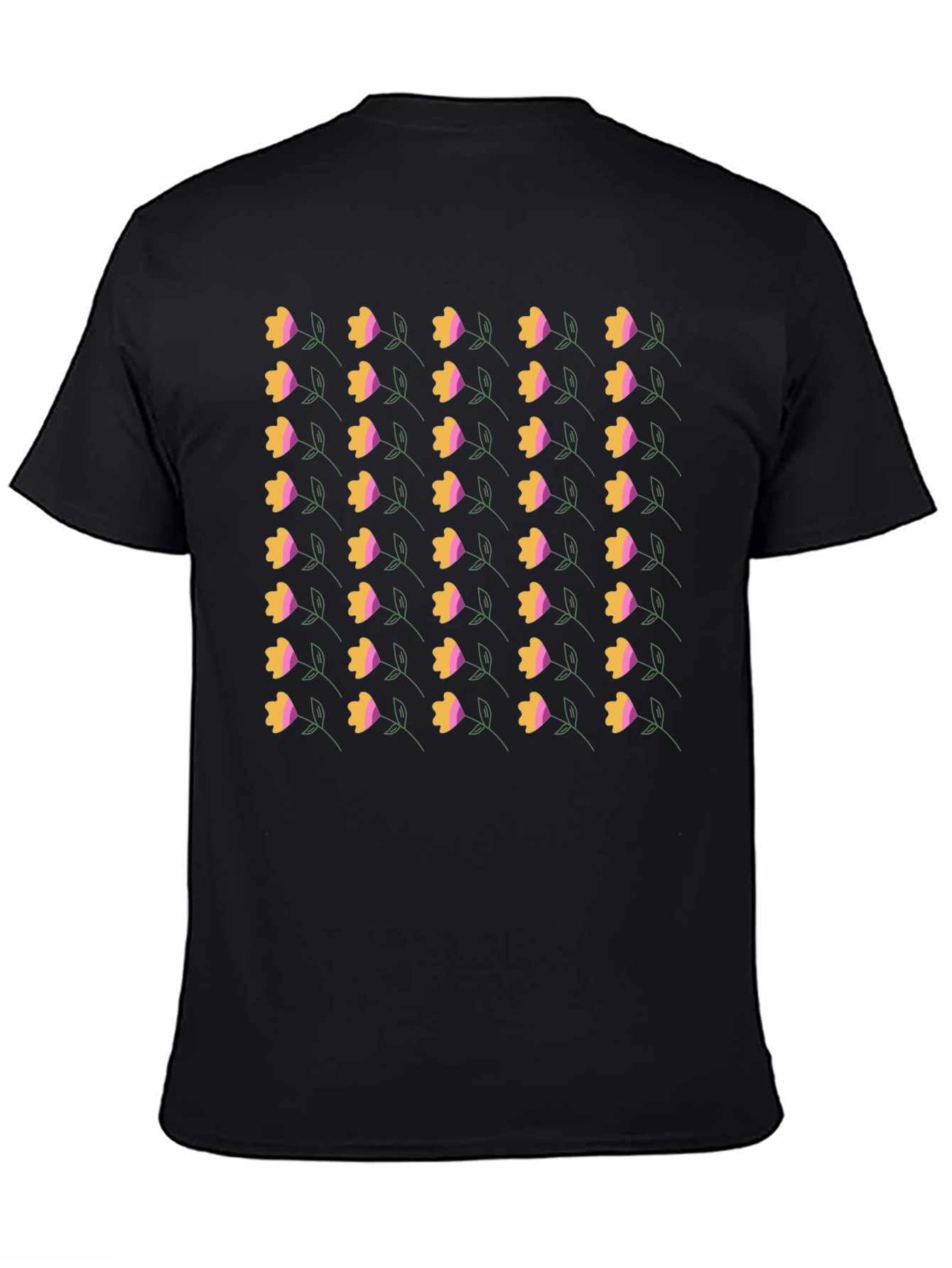 Floral Pattern T-Shirt