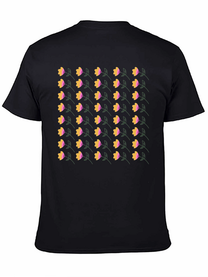 Floral Pattern T-Shirt