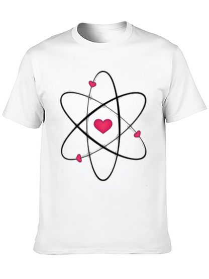 Atom Heart T-Shirt - Science Love Tee