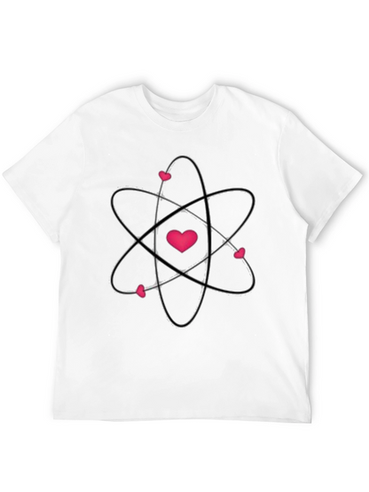 Atom Heart T-Shirt - Science Love Tee