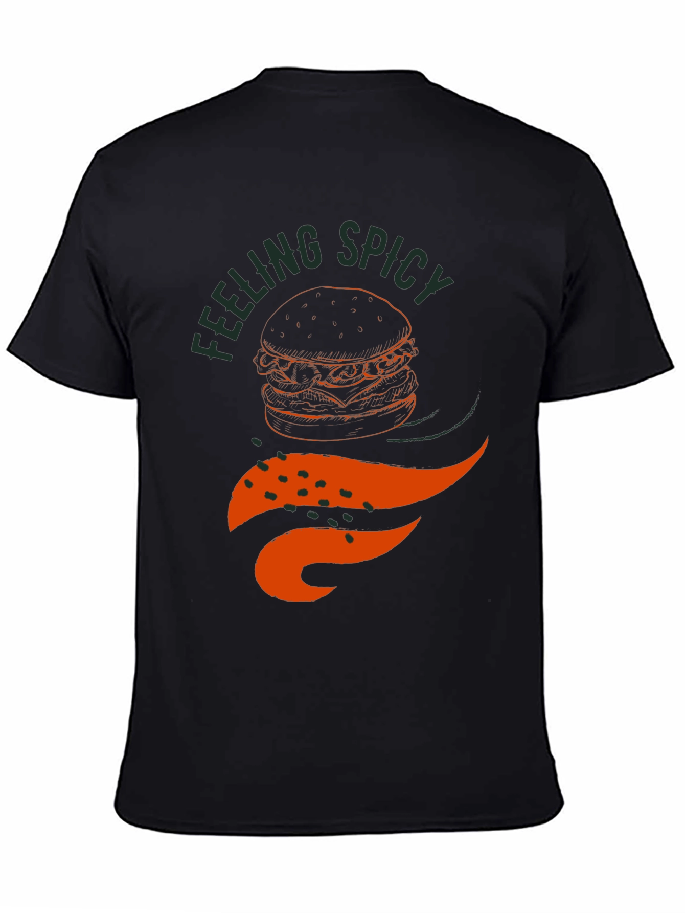 Feeling Spicy Burger Graphic Tee