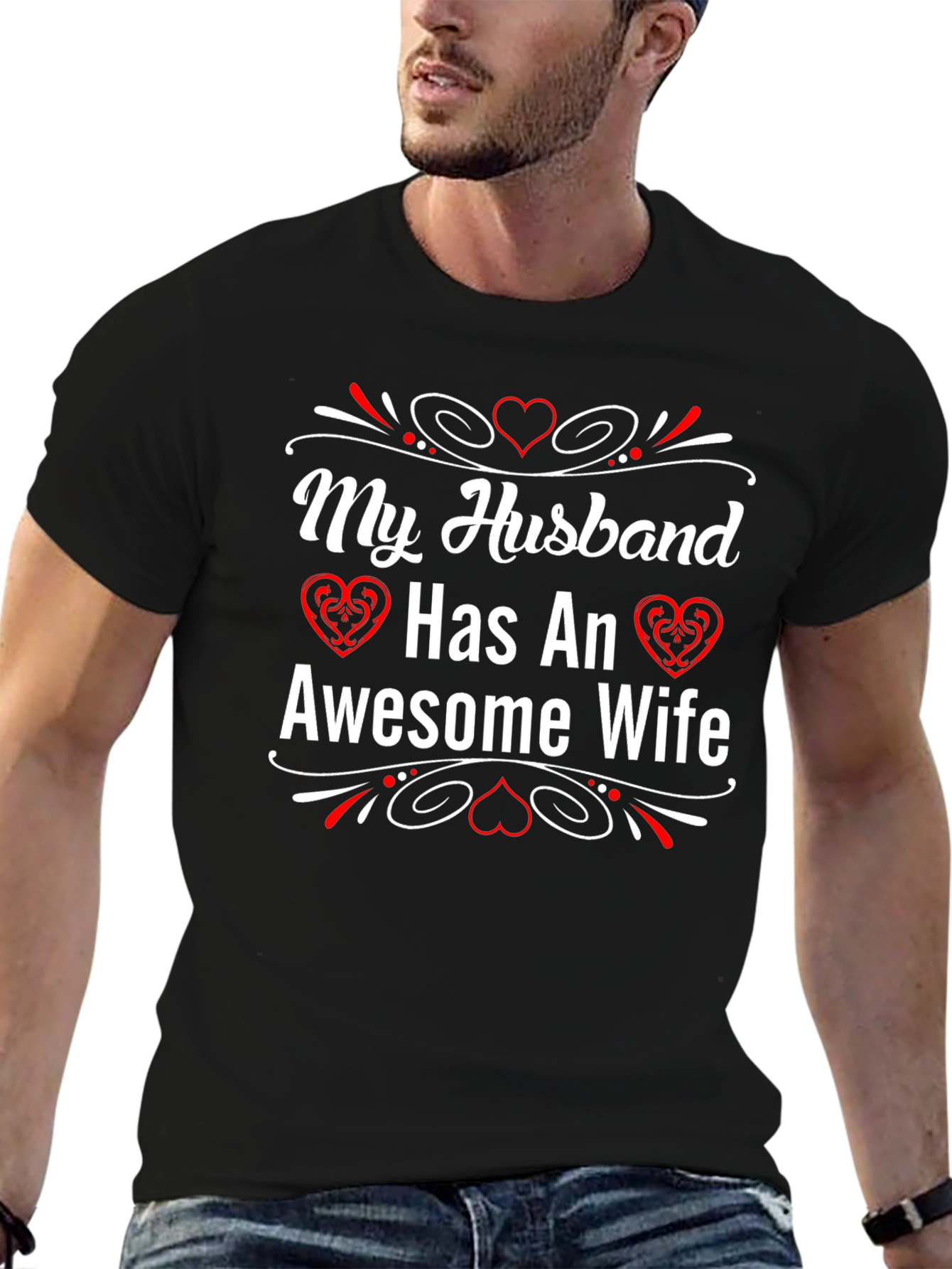My Husband Has An Awesome Wife T-Shirt