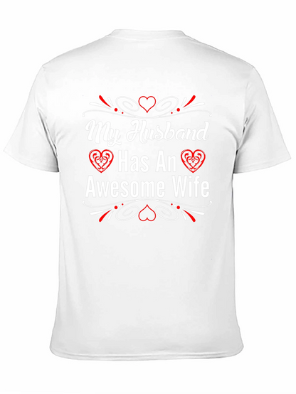 My Husband Has An Awesome Wife T-Shirt