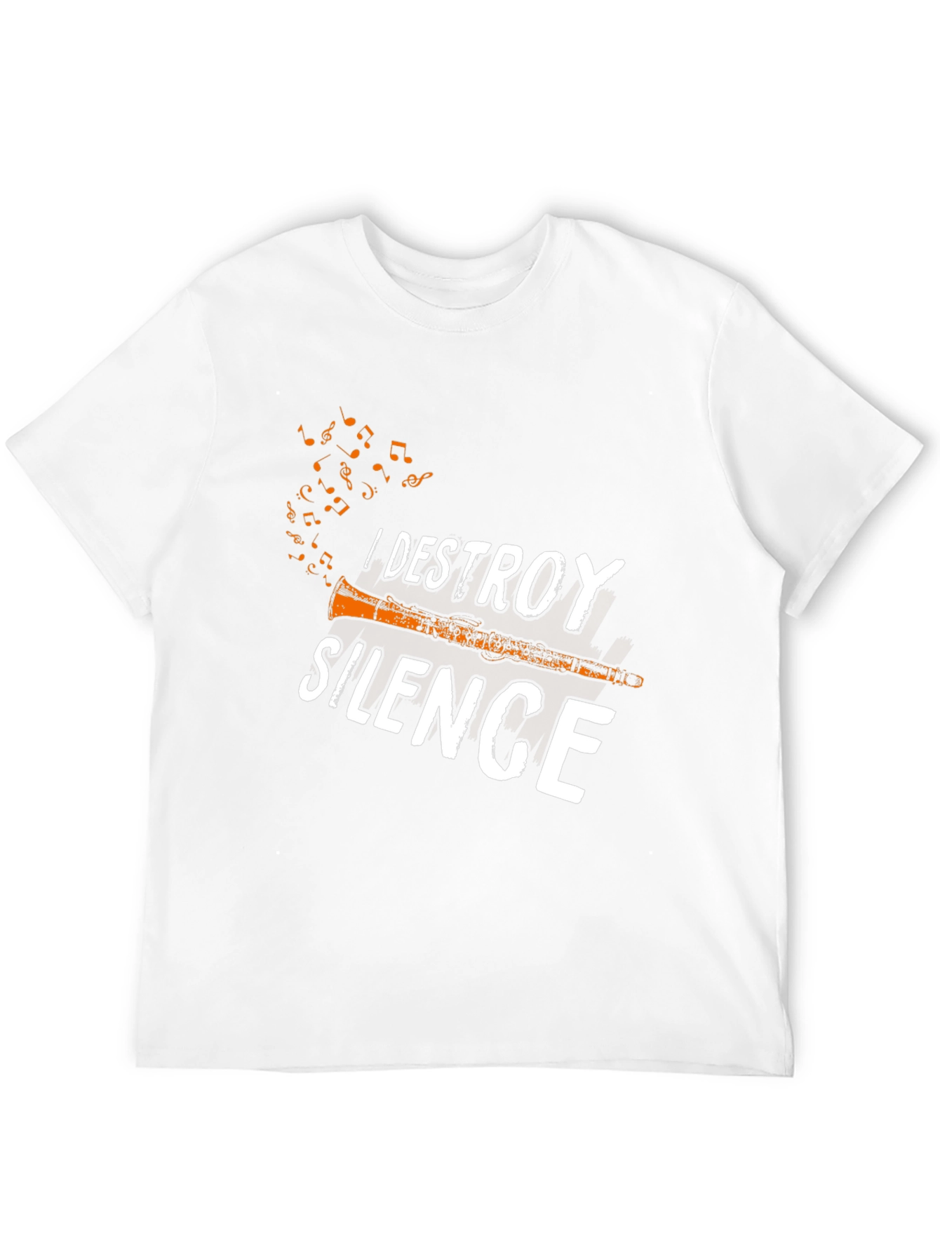 I Destroy Silence T-Shirt - Musicians Tee
