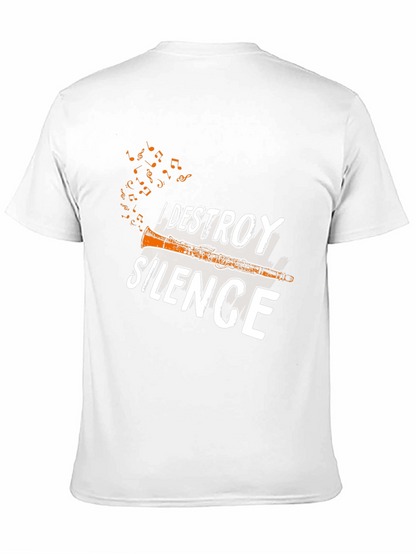I Destroy Silence T-Shirt - Musicians Tee
