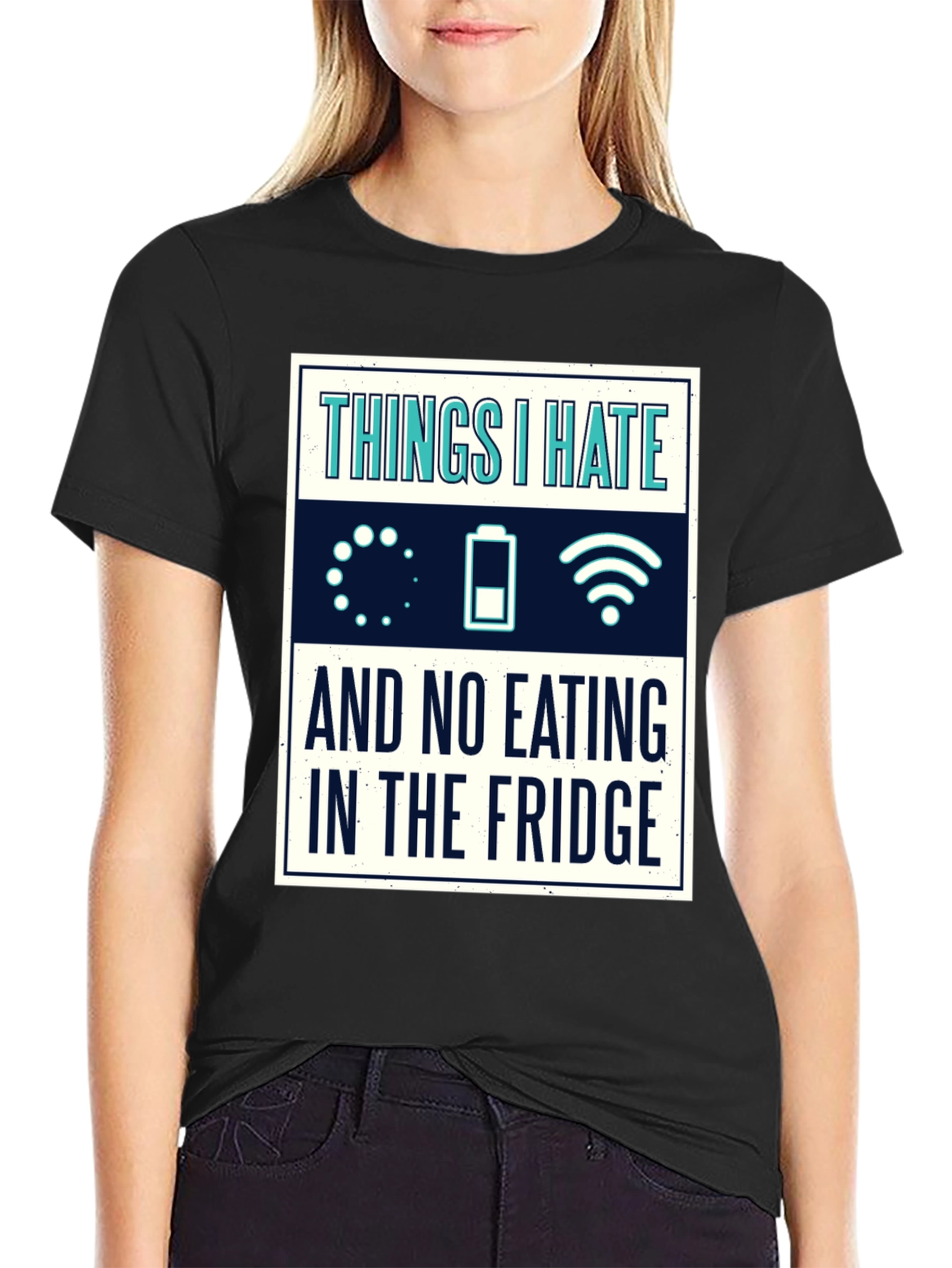Funny Tech Hater T-Shirt - Things I Hate Tee