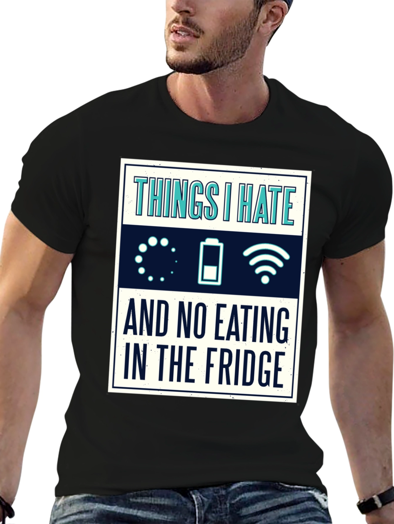 Funny Tech Hater T-Shirt - Things I Hate Tee