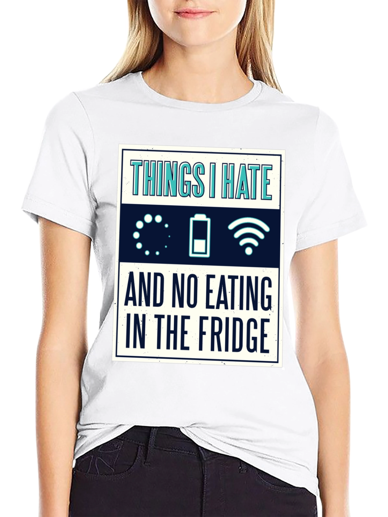 Funny Tech Hater T-Shirt - Things I Hate Tee