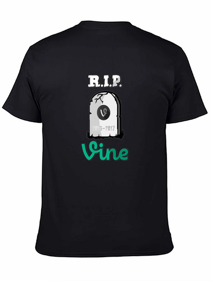 RIP Vine T-Shirt - Black Memorial Tee